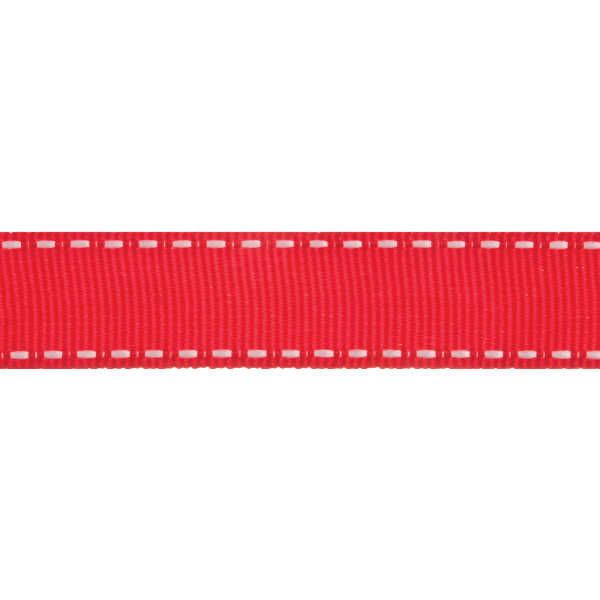 Grosgrain Ribbon - Stitch - Red 9mm