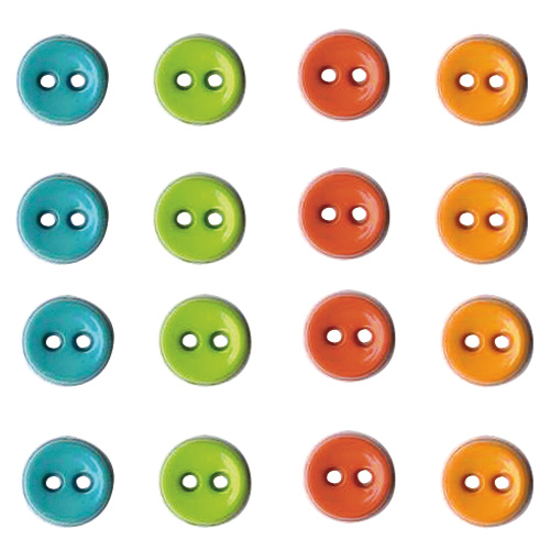Artemio Mini Round Buttons - Fun