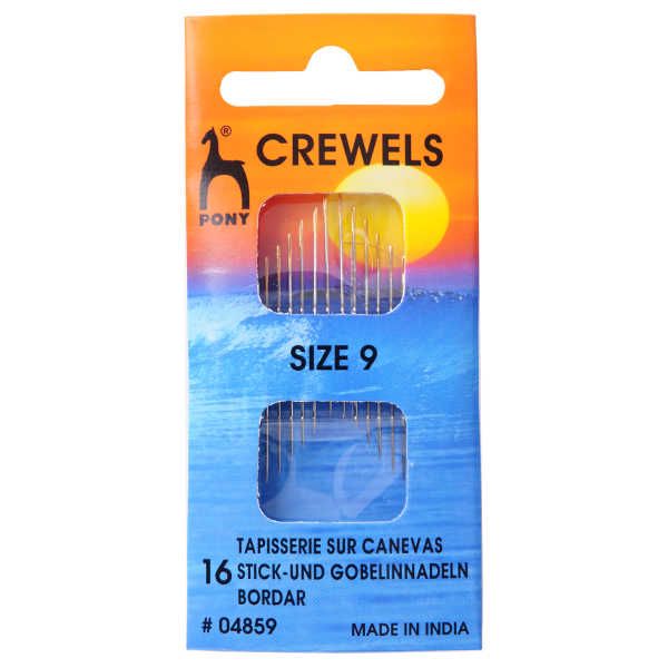 Golden Eye Sewing Needles - Crewels Size 9