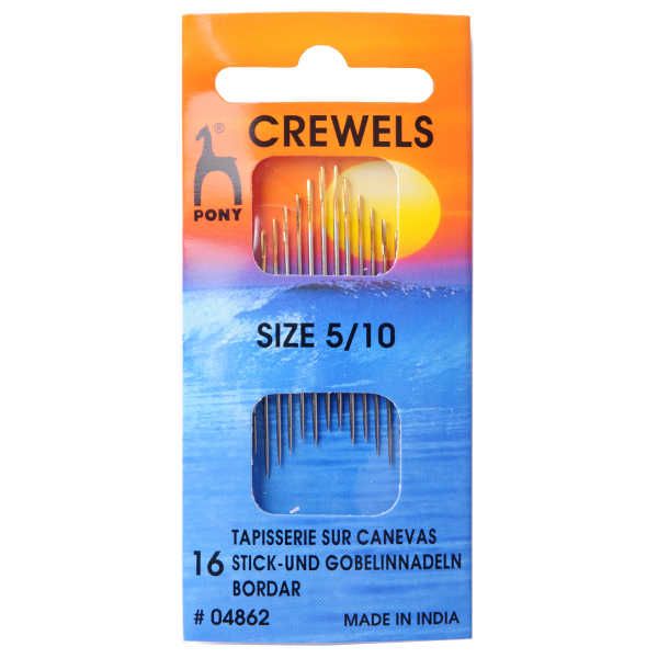 Golden Eye Sewing Needles - Crewels Size 5/10