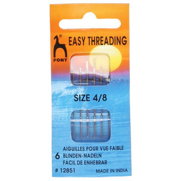 Golden Eye Sewing Needles - Easythread Size 4/8