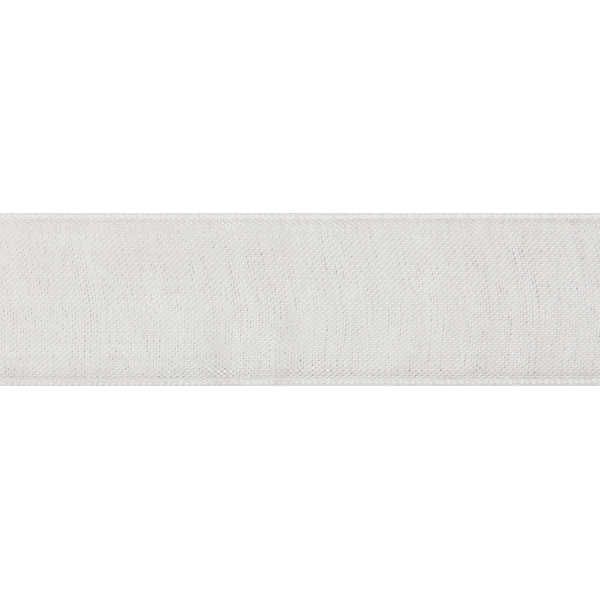 Ribbon - Organdie - White 6mm