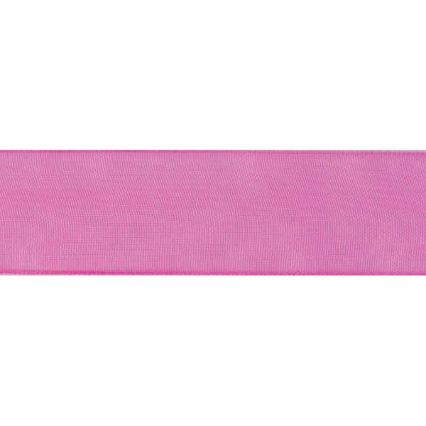 Ribbon - Organdie - Bright Pink 6mm