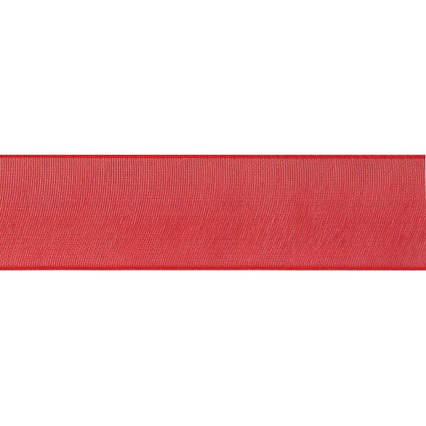 Ribbon - Organdie - Red 6mm