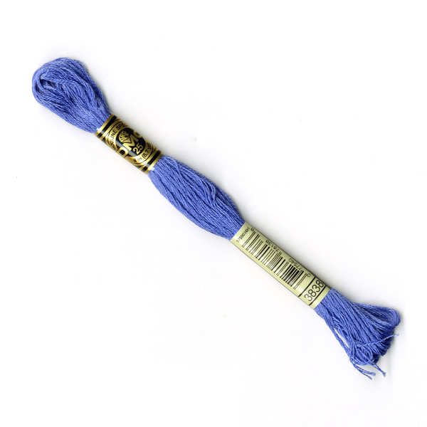 DMC Stranded Cotton - Dark Lavender Blue - 3838
