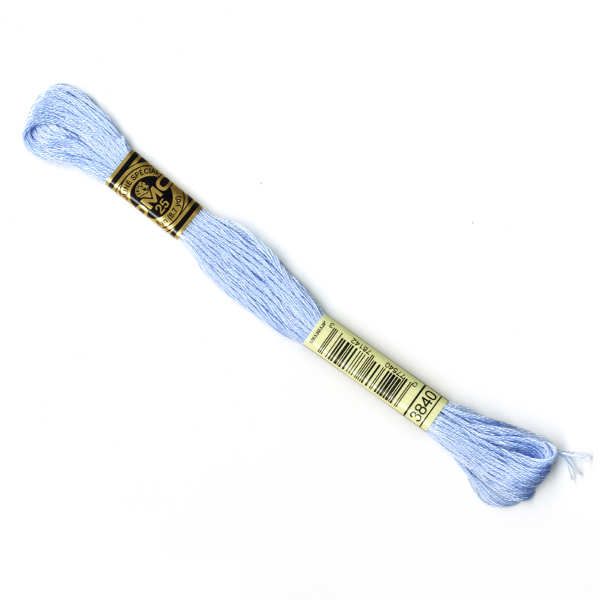 DMC Stranded Cotton - Light Lavender Blue - 3840