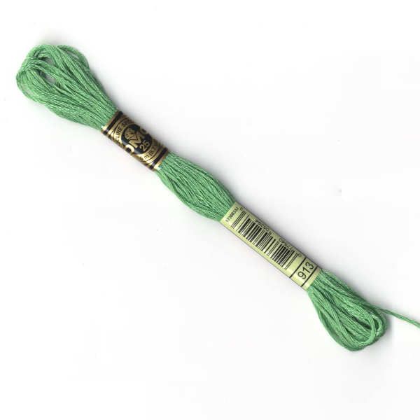 DMC Stranded Cotton - Jade Green - 913