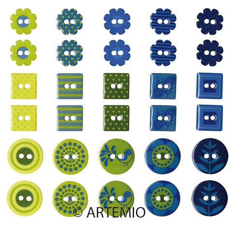 Artemio Epoxy Buttons - Denmark