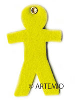 Artemio Felt Ornament - Boy - Green