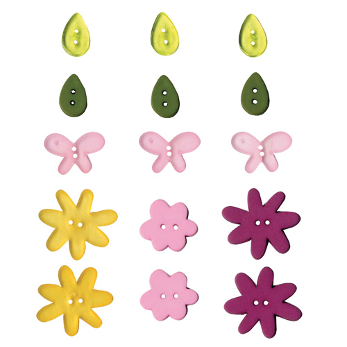 Artemio Flower Buttons - Girl