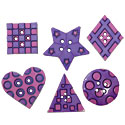 Button Pack - Geometric Number 24