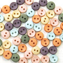 Button Pack - Tiny Round - Garden