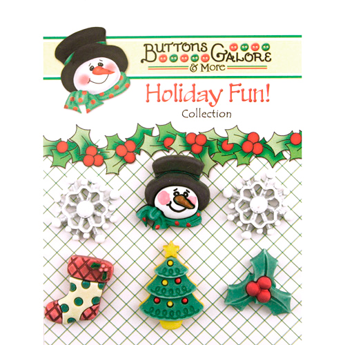 Christmas Buttons - Winter Wonderland