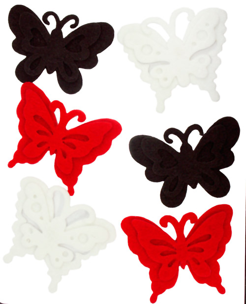 Felt Butterflies - Classic