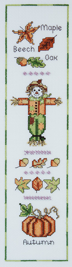 Cross Stitch Kit - Designed by Debbie Cripps - Autumn Leaves  Was £9.00