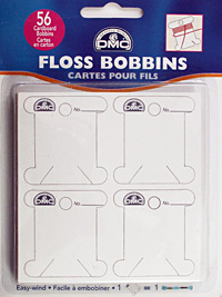 DMC Cardboard Floss Bobbins