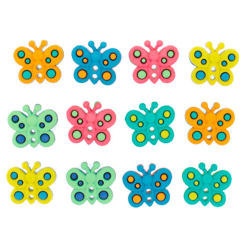 Dress It Up Button Pack - Sew Cute Butterflies