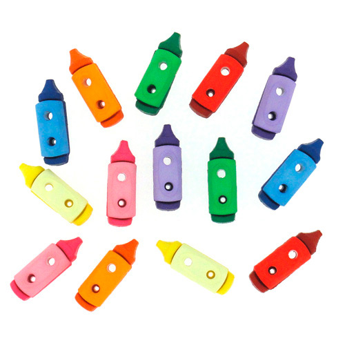 Dress It Up Button Pack - Sew Cute Crayons