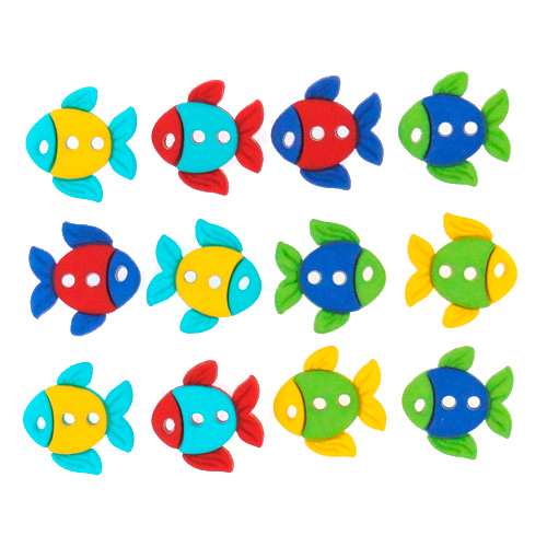 Dress It Up Button Pack - Sew Cute Fish
