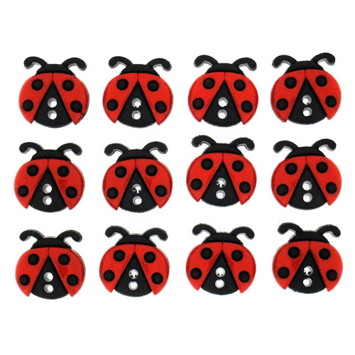Dress It Up Button Pack - Sew Cute Ladybugs