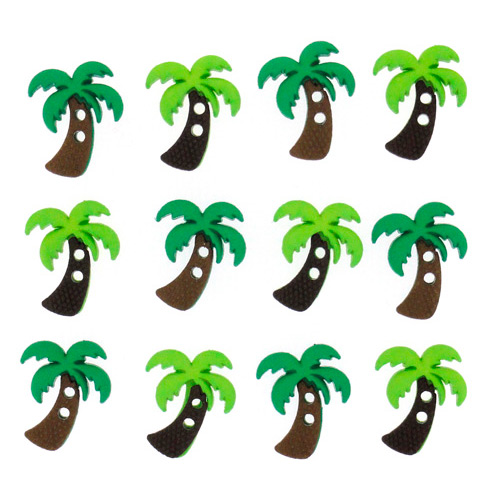 Dress It Up Button Pack - Sew Cute Palm Trees