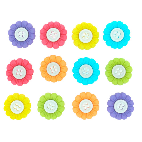 Dress It Up Button Pack - Sew Cute Sunflowers
