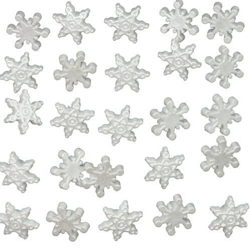Embellishment Pack - Mini Pearl Snowflakes