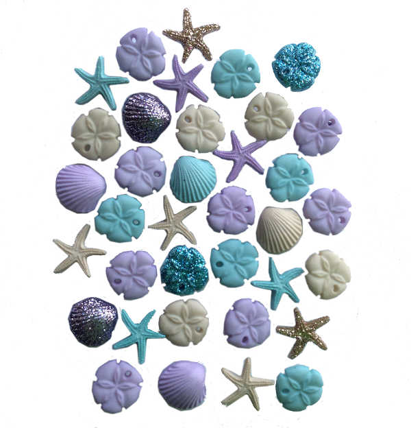 Embellishment Pack - Tiny Seashells