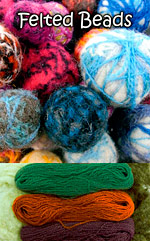 Felted Beads Kit - Autumn   WAs £4.00