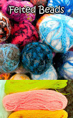 Felted Beads Kit - Spring   Was £4.00