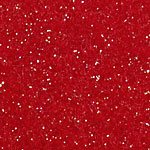 Craft Factory Glitter Felt Sheet - Red