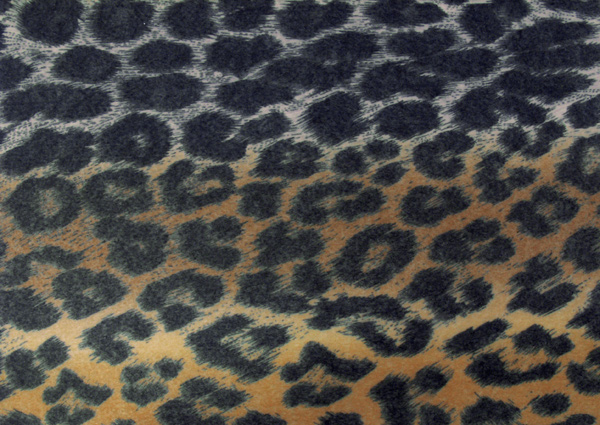 Kunin Patterned Felt Sheet - Brown Leopard