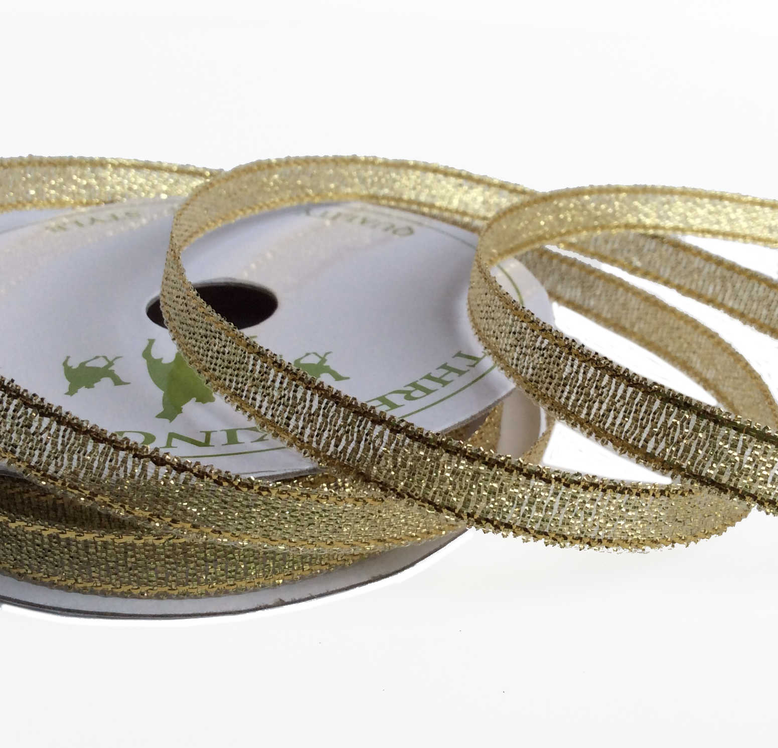 Metallic Ribbon - Gold - 10mm