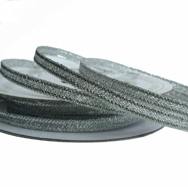 Metallic Ribbon - Silver 3mm