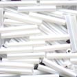 Mill Hill Large Bugle Bead - 14mm - White - 90479