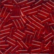 Mill Hill Small Bugle Bead - 6mm - Red Red - 72013