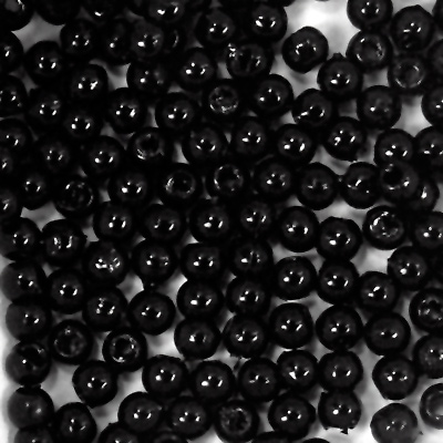 Pearl Beads - 3mm - Black