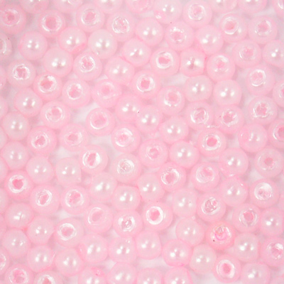 Pearl Beads - 3mm - Pink