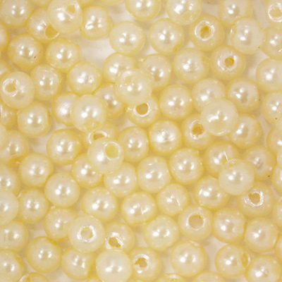 Pearl Beads - 4mm - Cream