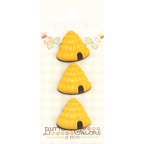 Spring Fling Buttons - Bee Hives