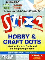 Stix2 Hobby & Craft Dots - Permanent