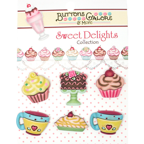 Sweet Delights Buttons - Sweet Treats