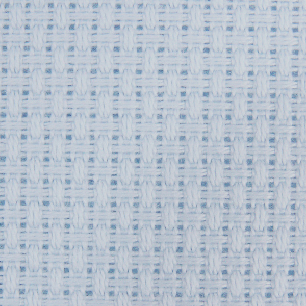 Zweigart Aida Fabric  - 14 Count - Pale Blue