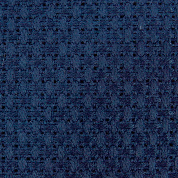 Zweigart Aida Fabric  - 18 Count - Navy Blue