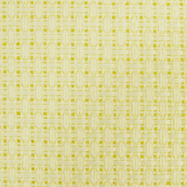 Zweigart Aida Fabric  - 14 Count - Lemon