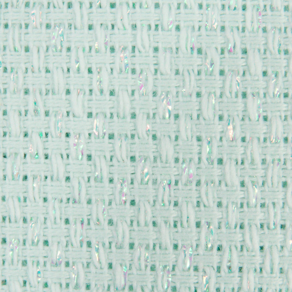 Zweigart Glitter Aida - 14 Count - Green Glitter